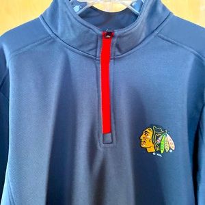 NHL Brand Size Small Quarter Zip. Lightly worn. Pocket in front also.